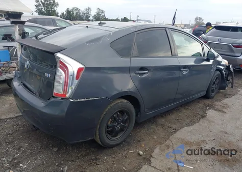2014 Toyota Prius Three from USA, damaged, VIN JTDKN3DU3E0381892